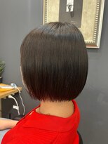 アルター(aL ter)&nbsp;タッセルボブ［黒髪/グレーベージュ/前髪パーマ］