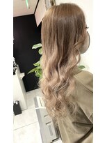 ヘアーデザイン ジェルム(Hair Design germe)&nbsp;エクステミルクティーのグラデーション～しのだスペシャル～