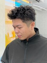 ポート 浦和(PORT)&nbsp;スパイキーショートツイストスパイラルパーマメンズマッシュ