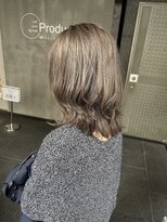 エルピス 中央林間店(elpis)&nbsp;ブリーチなし白髪ぼかし×レイヤーカット