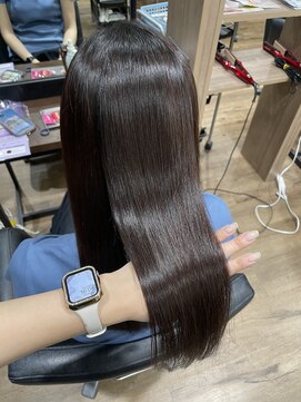 ハピネス クローバー 八木店(Happiness CLOVER) レイヤーロングカーキーアッシュ