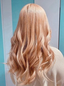 マティーナ ヘアー 池袋(Matina hair) 【ハイトーンコーラルベージュ】20代30代40代50代