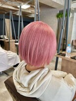 リンク(Link Hair&Spa) 【Linkはんぞー】イメチェン/ピンクヘアー/小顔/前髪/透明感