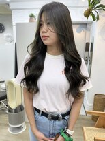 イコ 表参道原宿(ico)&nbsp;オリーブグレージュ イルミナカラー 暗髪