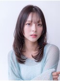 レイヤーカット/顔周り