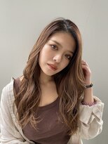 アヴァンスクロス あべのルシアス店(AVANCE.CROSS)&nbsp;ブラウンベージュ×大人かわいい