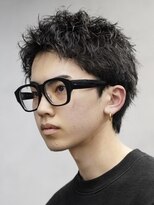 原宿スパイキーショートニュアンスパーマフェザーパーマ