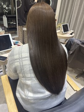 ジーナ 福岡天神(Zina) [Zina福岡天神]髪質改善/ワンレン/韓国ヘア/前髪/顔周り