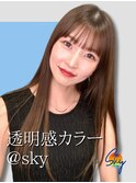 髪質改善/縮毛矯正/韓国風レイヤーカット/ダブルカラー