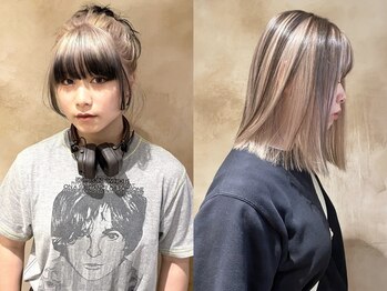 ロット(lot)の写真/周りと差をつけるお洒落なヘアに◇派手になりがちなデザインカラーもナチュラルに似合わせます★