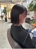 那覇/新都心/おもろまち/イヤリングカラー/ブリーチボブ/ボブ