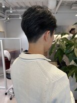 マルフェ 天王寺(marfe)&nbsp;【marfe】メンズハイライト＿極細ハイライト＿白髪ぼかし