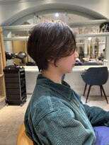 ロンド シャルム 吉祥寺(Lond charme) イメチェン外ハネボブ美髪ワイドバング/ショートボブ髪質改善