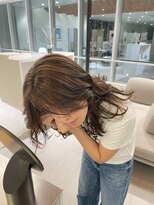 ローレンアオ(LOREN AO)&nbsp;ホワイトグレージュ/デジタルパーマ/フェザーパーマ/矢場町