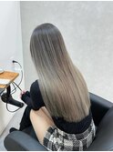 バレイヤージュ　ハイトーン　シルバー