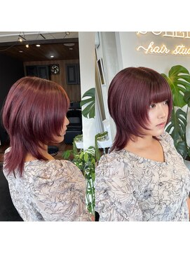 スクリーン(SCLEEN) ウルフレイヤー　カシスピンク