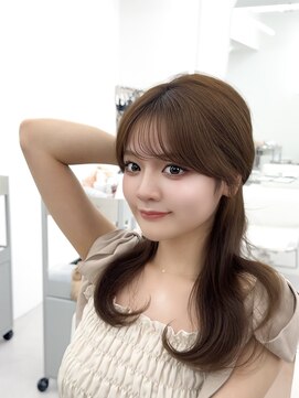 アマトウキョウスマートサロン(AMA TOKYO×Smart Salon) くびれミディ/トレンド韓国ヘア/くびれ巻き/レイヤーカット