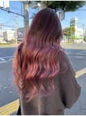 ピンクグラデーション