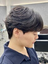 グロップ 町田(GLOP)&nbsp;簡単に出来る毛流れニュアンスパーマ/メンズパーマ