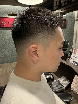 ワンワンオー バーバーショップ 長浜店(@110 BARBER SHOP) スポーティフェード
