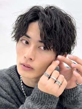 エデアンホンテン メンズサロン(EDEAN 本店 （旧：EDEAN 上通）) ツイストスパイラル熊本波巻きシャドウセンターパート