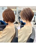 30代40代50代ショート白髪ぼかし銀座丸みくびれ井