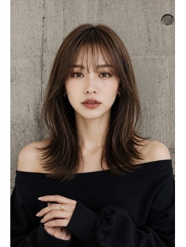 リティアンドビューティースタジオモッズシブヤ(LITTY&beauty studio M.O.D shibuya) グレージュ/ハッシュカット/レイヤーカット/髪質改善