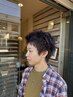 【あい指名◎人気NO1】メンズカット+眉カット+カラー9000円