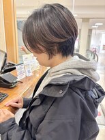 モリオ フロム ロンドン サッポロファクトリー店(morio FROM LONDON)&nbsp;morio 骨格矯正カット 大人くびれショート 顔周りカット