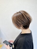 ルッカバイジェービー 行徳(lucca by jb)&nbsp;ダークパープル/ナチュラルショート/ミルクブラウン/夏/髪質改善