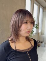 ロカリタ キョウト 四条大宮店(ROCAReTA kyoto)&nbsp;ハッシュカット　ボブ　レイヤーカットレイヤーボブ　顔周り