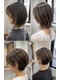 髪質改善Lino hair/縮毛矯正/白髪ぼかし/ハイライト/メンズカット【リノヘア】の写真/自分に似合うショート・ボブ♪どの角度から見ても綺麗なシルエットにこだわったヘアスタイルで美フォルム