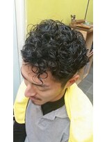 キュリアス(curious)&nbsp;ツーブロック&パーマ