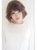 【aL-ter LieN】くしゃっとボブ☆ウェットウェーブ　TAKU