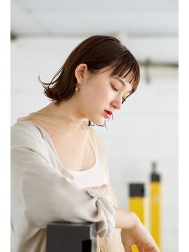 カラル(CARAL) 【CARAL】☆シースルー外ハネボブルフ☆