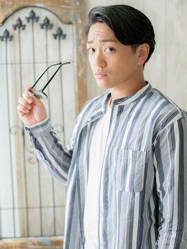 グルーミングサロン バーバー キャッスル 北浦和西口(Grooming salon Barber Castle) トレンド！七三セミウェットショートC