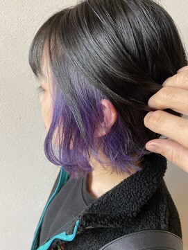 アコット(Acotto.) バイオレット/インナーカラー/ケアブリーチ[下北沢Acotto]