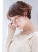 ナチュラルショート_外ハネボブアッシュブラウン_87021