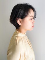 ネイヴィル オモテサンドウ(navile omotesando)&nbsp;【yuka】暗髪、黒髪ふんわりショートボブ