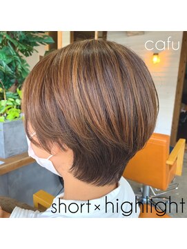 カフーヘアー 本店(Cafu hair) 遊びのあるお洒落ショート☆