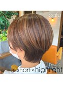 遊びのあるお洒落ショート☆