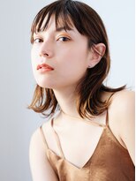 イースタイルコムズヘア 柳通り店(e-style com's hair)&nbsp;【外ハネロブ】 #Aラインボブ#ロブヘア#ミルクチョコレート