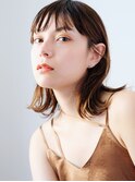 【外ハネロブ】 #Aラインボブ#ロブヘア#ミルクチョコレート