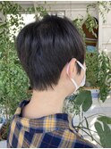 大人可愛い20代30代40代/丸みマスキュリンショート