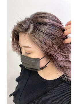 ジゼル(gisele) (稲毛)白髪が少ない人にオススメなバレイヤージュ