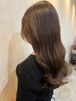 髪質改善＊メルティーカラー＊大人かわいいコテ巻きZina CENTRAL