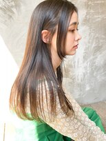 メーヴェ(Mowen) mowen×切りっぱなし×髪質改善×ストレートパーマ×ヘアオイル
