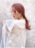《li'a》pink beige × 似合わせカット○