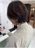 くびれボブ×インナーカラー