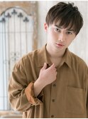 ≪mod's men≫男前に仕上げる！抜け感オリーブベージュマッシュN